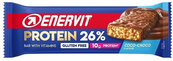 ENERVIT SPORT PROTEIN BAR 26% COCO CHOCO 40 G - Farmaunclick.it