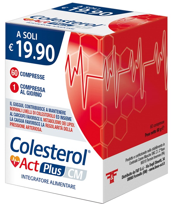 COLESTEROL ACT PLUS CM 60 COMPRESSE - Farmaunclick.it