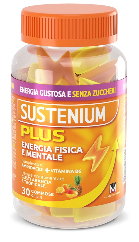 SUSTENIUM PLUS 30 CARAMELLE GOMMOSE 3 G - Farmaunclick.it