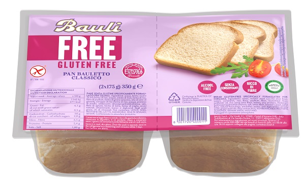BAULI FREE PAN BAULETTO CLASSICO 350 G - Farmaunclick.it