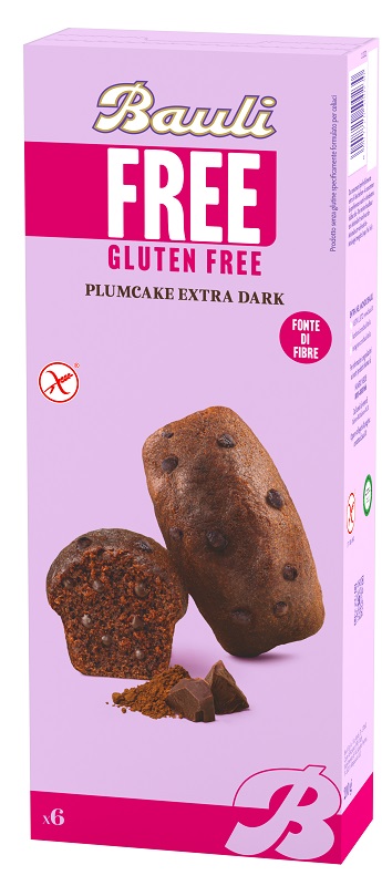 BAULI FREE PLUMCAKE EXTRA DARK 6 PEZZI DA 35 G - Farmaunclick.it