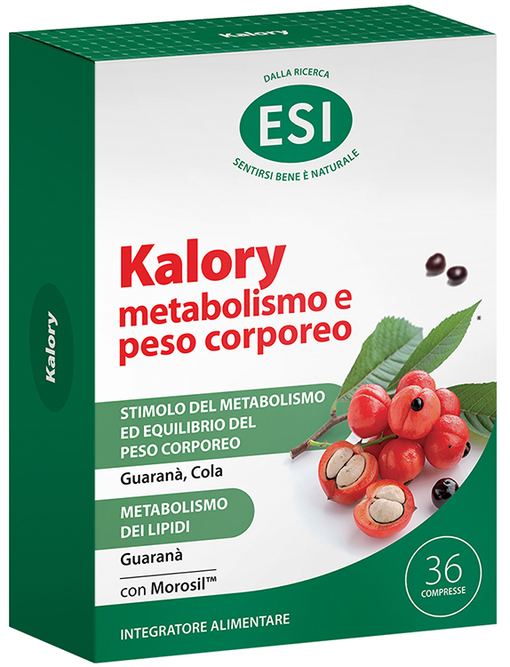 ESI KALORY METABOLISMO E PESO CORPOREO 36 COMPRESSE SENZA GLUTINE - Farmaunclick.it