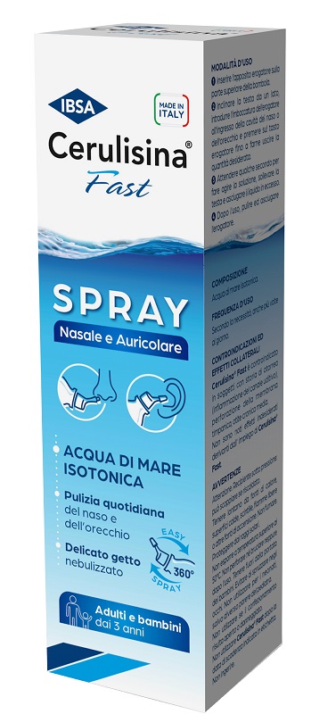 CERULISINA FAST NASO/ORECCHIO SPRAY 100 ML - Farmaunclick.it