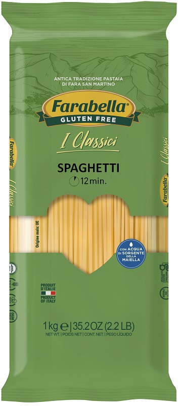 FARABELLA SPAGHETTI PASTA DIETETICA SENZA GLUTINE 500 G - Farmaunclick.it