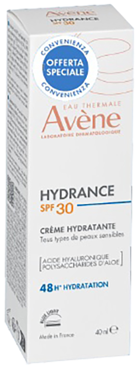 AVENE HYDRANCE CREMA SPF30 40 ML PREZZO SPECIALE 2026 - Farmaunclick.it