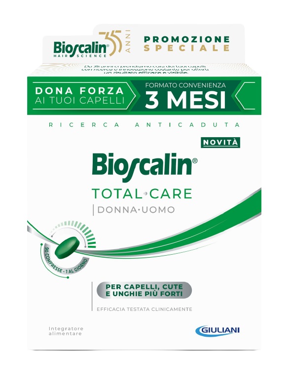BIOSCALIN TOTAL CARE 90 COMPRESSE PROMO - Farmaunclick.it