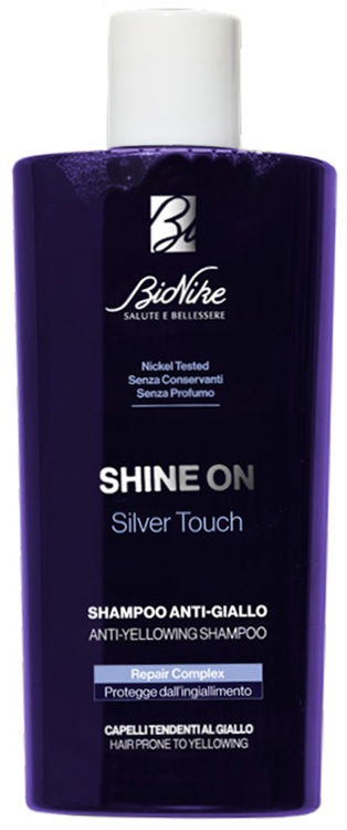 BIONIKE SHINE ON SHAMPOO SILVER TOUCH ANTI-GIALLO 200 ML - Farmaunclick.it