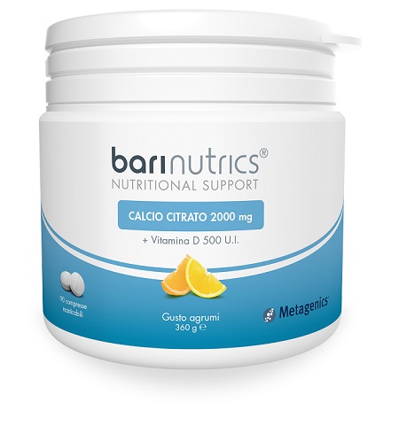 BARINUTRICS CALCIO CITRATO ARANCIA LIMONE ITA 90 COMPRESSE - Farmaunclick.it