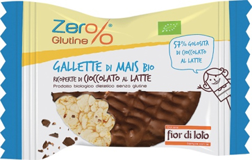 ZER% GLUTINE GALLETTE MAIS RICOPERTE DI CIOCCOLATO AL LATTE BIO 32 G - Farmaunclick.it