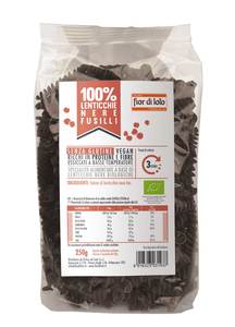 FUSILLI DI LENTICCHIE NERE BIO 250 G - Farmaunclick.it