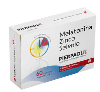 MELATONINA ZINCO SELENIO PIERPAOLI 60 COMPRESSE - Farmaunclick.it