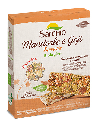 BARRETTE MANDORLE E GOJI 4X20 G - Farmaunclick.it