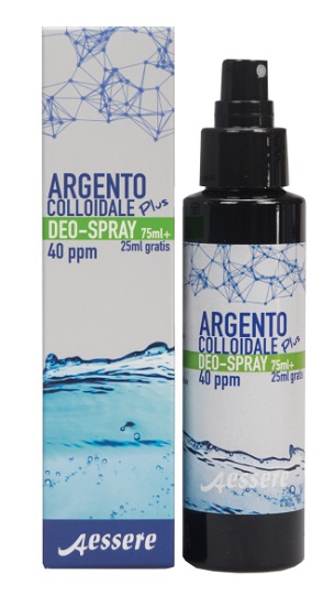 ARGENTO COLLOIDALE PLUS DEODORANTE SPRAY 75 ML + 25 ML - Farmaunclick.it