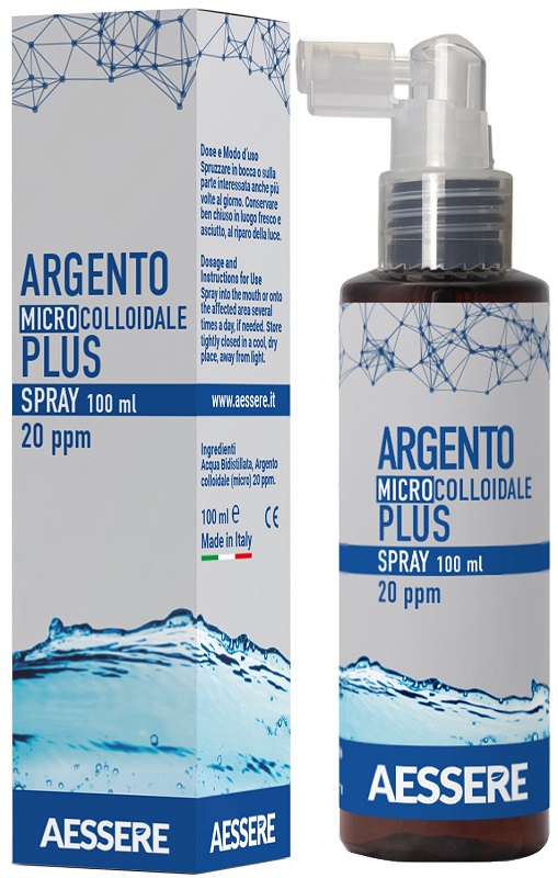 ARGENTO COLLOIDALE PLUS SPRAY 100 ML - Farmaunclick.it