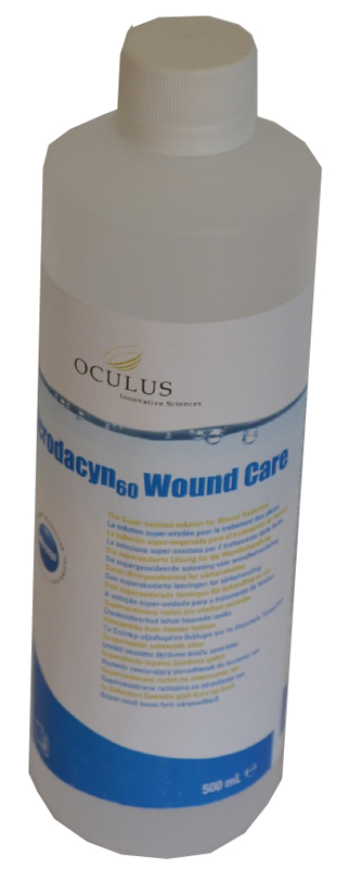 MEDICAZIONE STERILE SOLUZIONE SUPEROSSIDATA PER DETERSIONE FERITE MICRODACYN 60 WOUNDCARE 500 ML 1 PEZZO - Farmaunclick.it