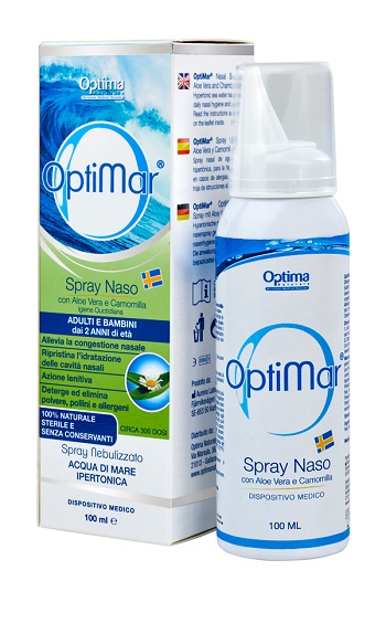 OPTIMAR SPRAY NASO ALOE CAMOMILLA 100 ML - Farmaunclick.it