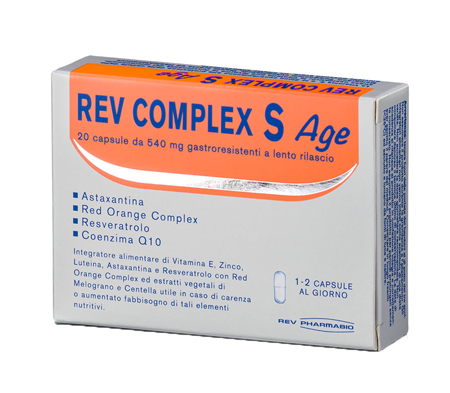 REV COMPLEX S AGE 20 CAPSULE - Farmaunclick.it