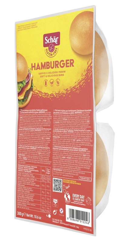 SCHAR PANINI HAMBURGER 4X75G - Farmaunclick.it