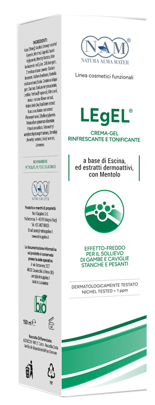 LEGEL CREMA-GEL RIFRESCANTE E TONIFICANTE PER GAMBE 150 ML - Farmaunclick.it