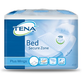 TRAVERSA PER INCONTINENZA TENA BED PLUS RIMBOCCABILE 80X180 CM PLUS 20 PEZZI - Farmaunclick.it
