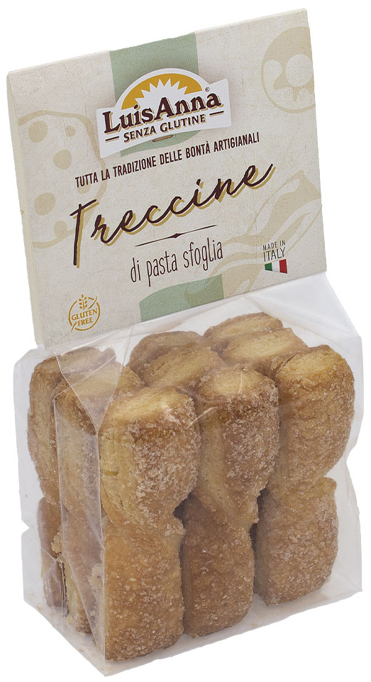 BISCOTTI SFOGLIA TRECCINE 130 G - Farmaunclick.it