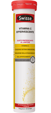 SWISSE VITAMINA C EFFERVESCENTE 20 COMPRESSE - Farmaunclick.it