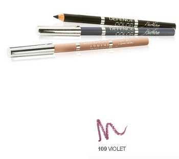 DEFENCE COLOR MATITA OCCHI KOHL & KAJAL 109 VIOLET - Farmaunclick.it