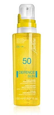 DEFENCE SUN 50 OLIO SOLARE PROTEZIONE ALTA 150 ML - Farmaunclick.it