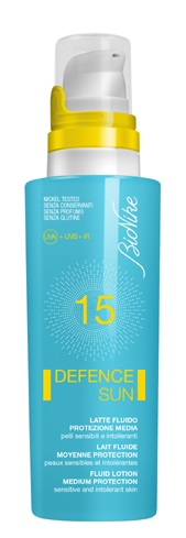 DEFENCE SUN 15 LATTE FLUIDO PROTEZIONE MEDIA 125 ML - Farmaunclick.it