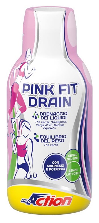 PROACTION PINK FIT DRAIN 500ML - Farmaunclick.it