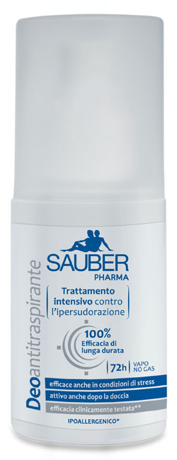 SAUBER ANTITRASPIRANTE 72 ORE VAPO - Farmaunclick.it