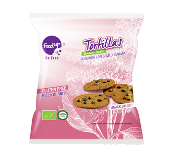 TORTILLAS DI QUINOA CON SEMI DI CANAPA 35 G - Farmaunclick.it