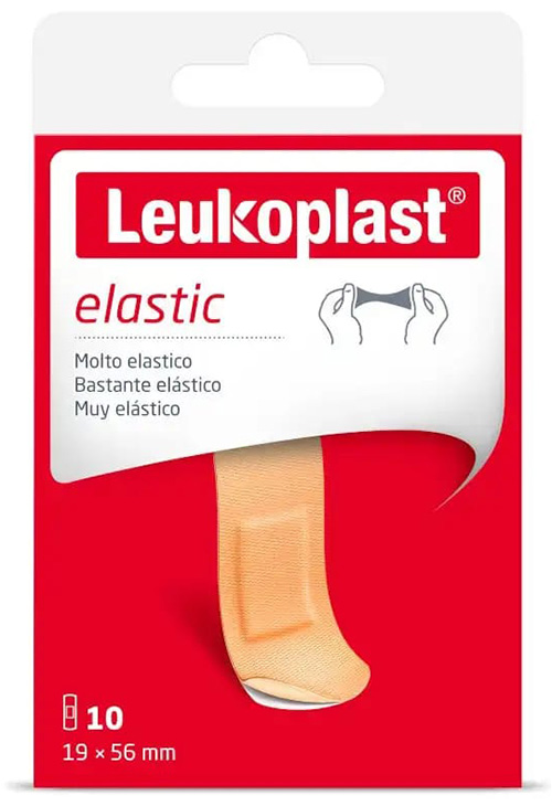 LEUKOPLAST ELASTIC 56X19 10 PEZZI - Farmaunclick.it