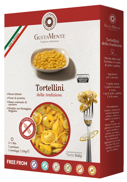 GUSTAMENTE TORTELLINI 250 G - Farmaunclick.it