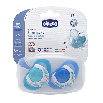 CHICCO SUCCHIETTO COMPACT BOY S 16-36 MESI 2 PEZZI - Farmaunclick.it