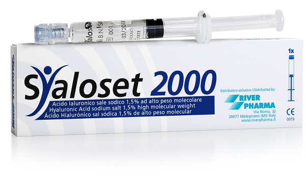 SIRINGA INTRA-ARTICOLARE SYALOSET 2000 ACIDO IALURONICO 1,5% 2 ML 1 PEZZO - Farmaunclick.it