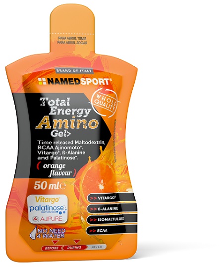 TOTAL ENERGY AMINO GEL ORANGE FLAVOUR 50 ML - Farmaunclick.it