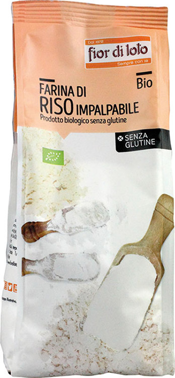 FARINA RISO IMPALPABILE SENZA GLUTINE BIO 375 G - Farmaunclick.it