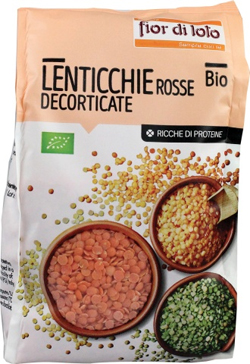 LENTICCHIE PICCOLE ROSSE DECORTICATE BIO 400 G - Farmaunclick.it