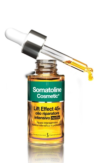 SOMATOLINE COSMETIC LIFT EFFECT VISO 45+ OLIO RIPARATORE INTENSIVO NOTTE 30 ML - Farmaunclick.it