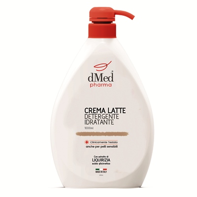 DMED PHARMA CREMA LATTE DETERGENTE SENZ'ACQUA 1 LITRO - Farmaunclick.it