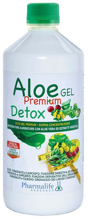 ALOE GEL PREMIUM DETOX 1 LITRO - Farmaunclick.it