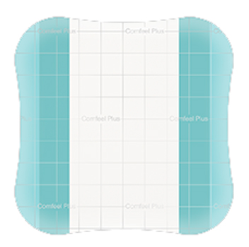 MEDICAZIONE SPECIALE ATTIVA TRASPARENTE CON IDROCOLLOIDE COMFEEL PLUS 10X10 CM 10 PEZZI - Farmaunclick.it