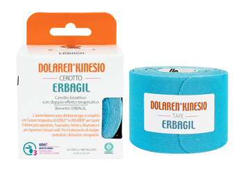 DOLAREN KINESI EMULGEL CEROTTO TERAPEUTICO BLU 5X25 CM IN ROTOLO - Farmaunclick.it