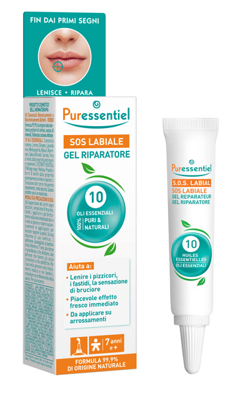 PURESSENTIEL GEL SOS LABIALE NUOVA FORMULA 5 ML - Farmaunclick.it