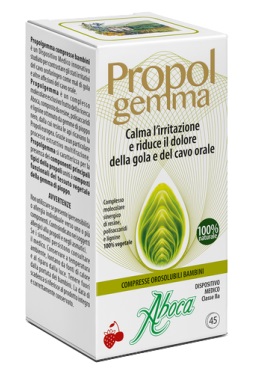 PROPOLGEMMA BAMBINI 45 COMPRESSE OROSOLUBILI 480 MG - Farmaunclick.it