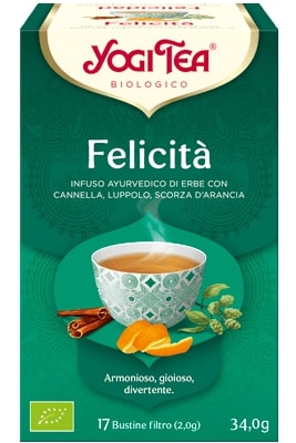 YOGI TEA FELICITA' 34 G - Farmaunclick.it
