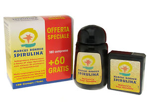 SPIRULINA MARCUS ROHRER 180 COMPRESSE + OF - Farmaunclick.it