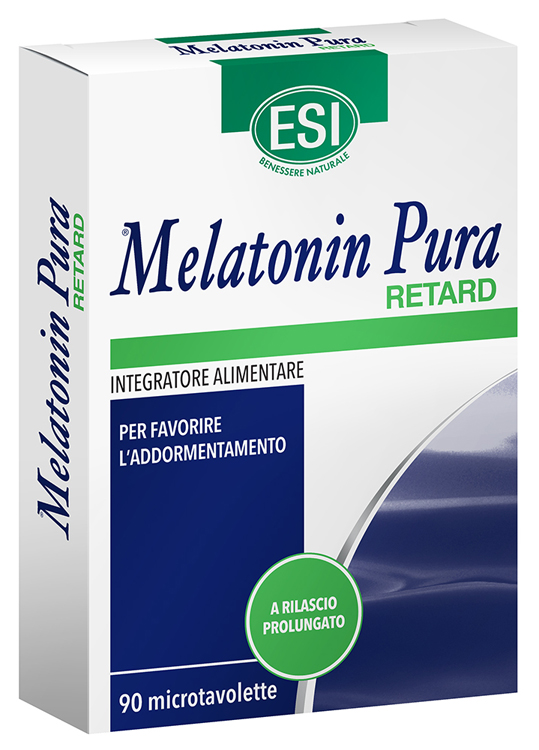ESI MELATONIN PURA RETARD 90 MICROTAVOLETTE - Farmaunclick.it