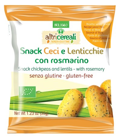 ALTRICEREALI SNACK CECI E LENTICCHIE CON ROSMARINO 35 G - Farmaunclick.it